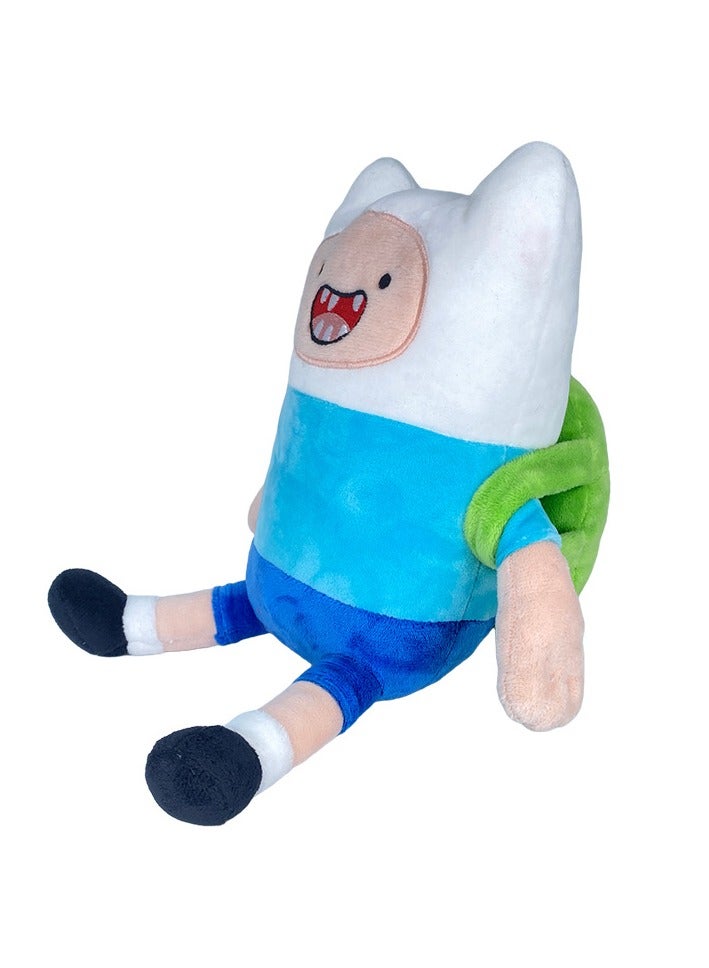 أدفينتشر تايم **دمية Adventure Time Finn المحشوة 22 سم - طرفيات أنيمي، لعبة محشوة ناعمة، تفاصيل فاخرة، محشوة صديقة للبشرة للأطفال والمعجبين للجمع** - Image 2